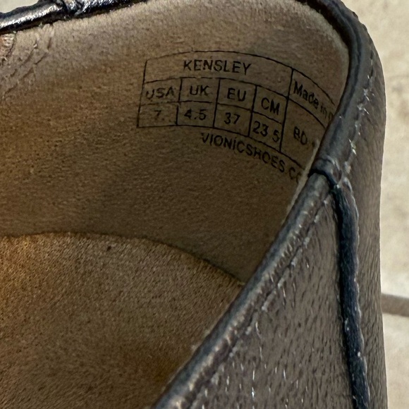 Vionic Kensley NEW pewter women's loafer - Picture 7 of 11